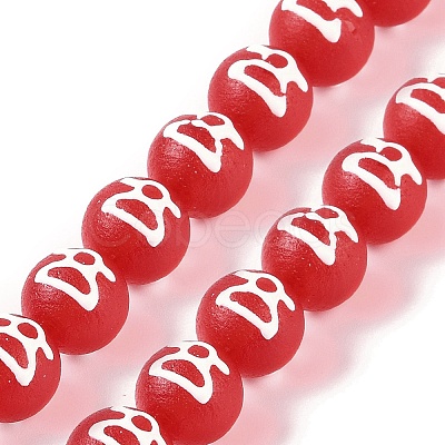 Handmade Lampwork Beads GLAA-B021-07B-05-1