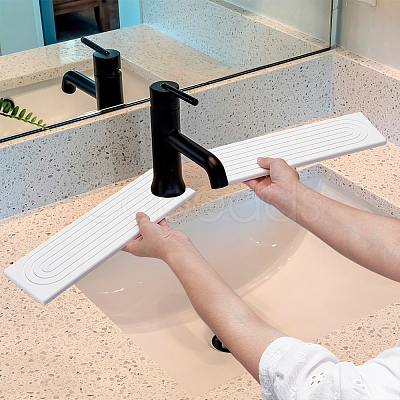 Diatomaceous Earth Bathroom Faucet Mat FIND-WH0139-816B-1