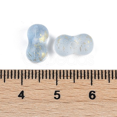 Gradient Color Transparent Acrylic Beads OACR-M023-02J-1