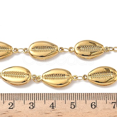 Ocean 304 Stainless Steel Link Chain Necklaces for Women NJEW-A060-01C-G-1