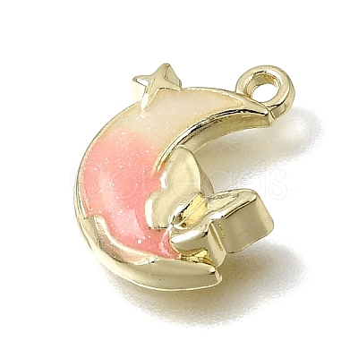 Brass Resin Pendants RE-CBAE379-12LG-1