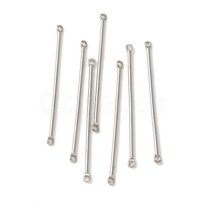 Non-Tarnish 304 Stainless Steel Connector Charms STAS-Q323-04G-P-1