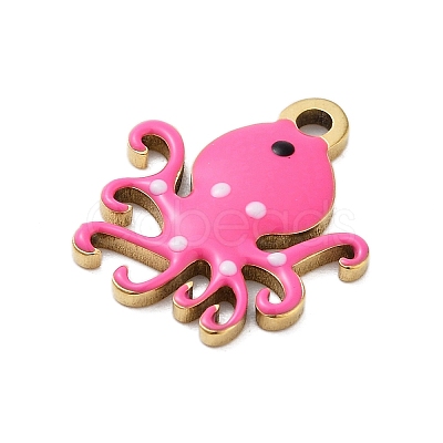Ion Plating(IP) 201 Stainless Steel Charms STAS-A101-01B-02G-1