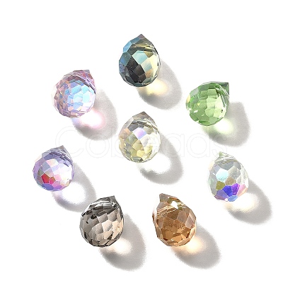 Transparent Glass Pendants GLAA-P070-A-1