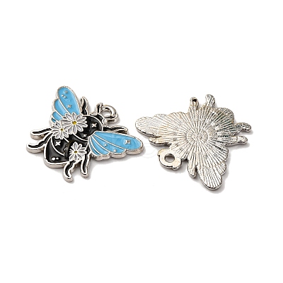Alloy Enamel Pendants X1-FIND-H051-01A-P-1