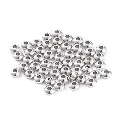304 Stainless Steel Spacer Beads STAS-E460-09P-A01-1
