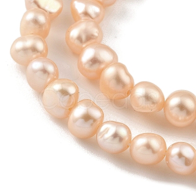 Natural Cultured Freshwater Pearl Beads Strands PEAR-A006-05-X-1