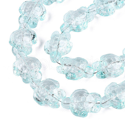 Transparent Glass Beads Strands DGLA-N021-02A-02-1