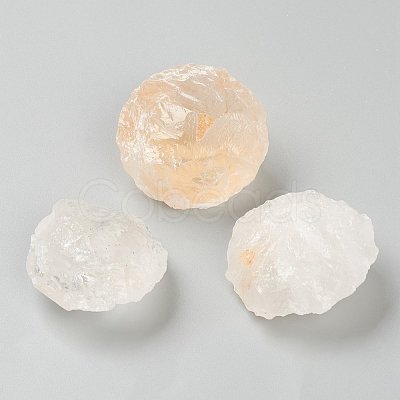 Rough Raw Natural Quartz Crystal Beads G-H254-34-1
