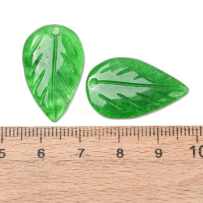 Dyed Natural Quartz Carved Pendants GG-CBA0022-17-1