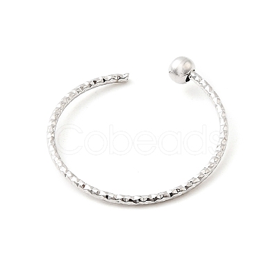 Brass Cuff Ring Settings KK-P337-01P-1
