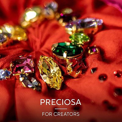 Preciosa® MAXIMA Crystal Fancy Stones Y-PRC-FA6-20310-1