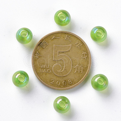 Transparent Acrylic Beads MACR-S370-B6mm-729-1