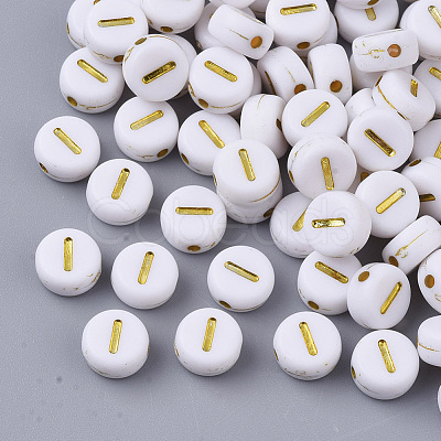 Plating Acrylic Beads X-PACR-R242-01I-1