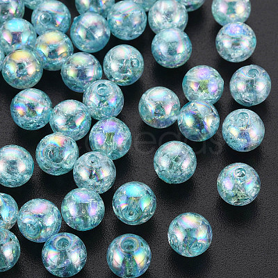 Transparent Crackle Acrylic Beads LS-MACR-S373-66-L03-1