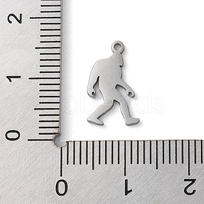 Non-Tarnish 304 Stainless Steel Pendants STAS-P338-03P-1