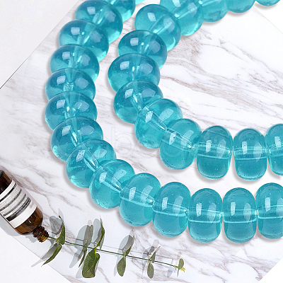 3 Strands Imitation Jade Glass Beads GLAA-PA0001-36B-04-1