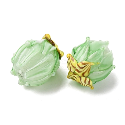 Handmade Lampwork Beads LAMP-F041-02H-1