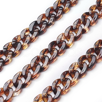 Acrylic Curb Chains X-SACR-P065-R10-1