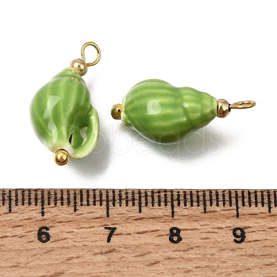Handmade Porcelain Pendants PR-CBA0027-08G-1