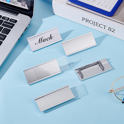 Aluminium Alloy Name Plate Holder FIND-WH0176-26P-1