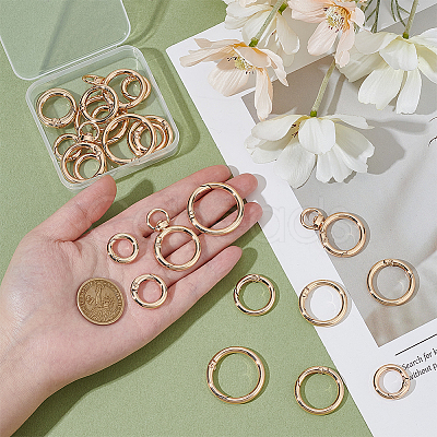 Alloy Spring Gate Rings FIND-ME0003-57G-1