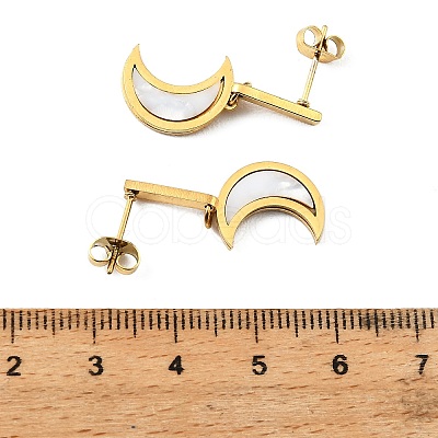 3 Pairs 304 Stainless Steel Enamel Hoop & Stud Earring Sets EJEW-Z166-02G-01-1