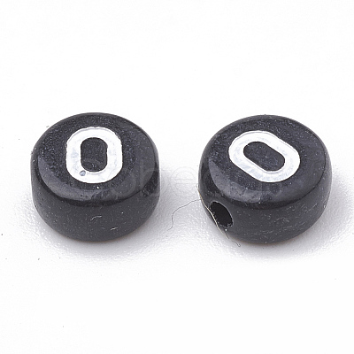 Opaque Acrylic Beads SACR-N002-02-1