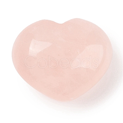 Natural Rose Quartz Love Heart Stone G-I367-03L-1