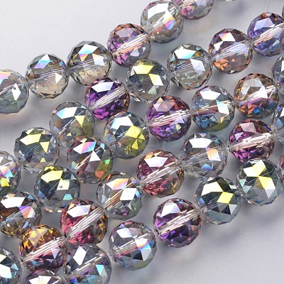 Electroplate Glass Bead Strands EGLA-J140-HP01-16mm-1