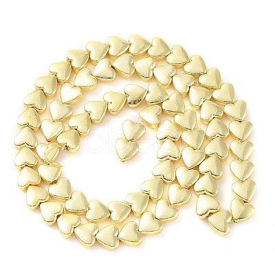 Electroplated Synthetic Non-Magnetic Hematite Beads Strands G-U003-19A-01-1