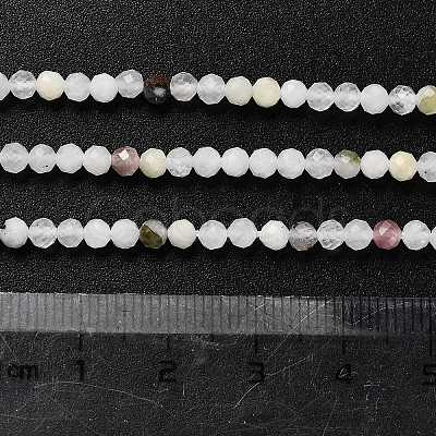 Natural Rainbow Moonstone Beads Strands G-RM2025-A15-3mm-1