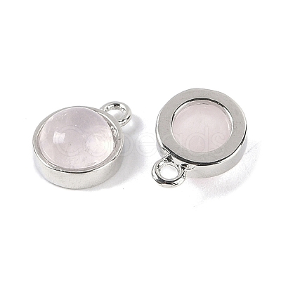 Natural Rose Quartz Pendants G-K372-03P-12-1