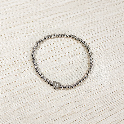 304 Stainless Steel Beads Stretch Bracelets for Women FS-WGC4F34-04-1
