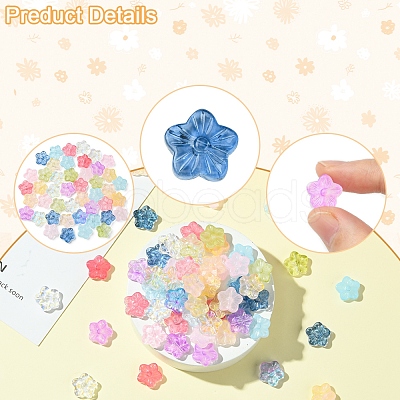 30Pcs Electroplate Glass Beads GLAA-FS0001-96-1
