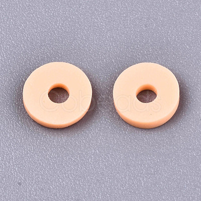 Handmade Polymer Clay Beads CLAY-Q251-4.0mm-90-1