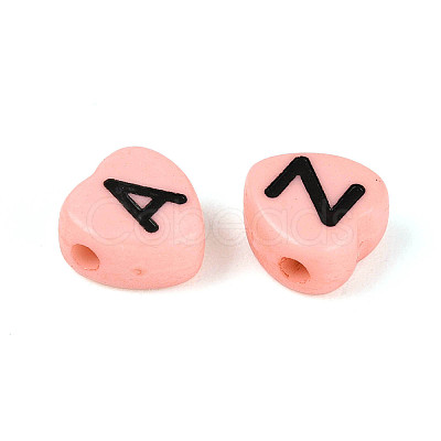 Opaque Acrylic Enamel Beads X-MACR-S273-37C-1