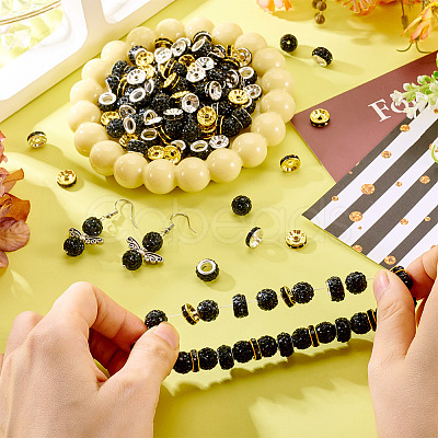 Pave Disco Ball Beads RB-TA0001-18A-1