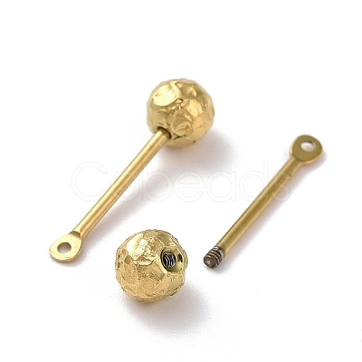 Ion Plating(IP) 304 Stainless Steel Threaded Ball Eyepin STAS-M330-01B-G-1