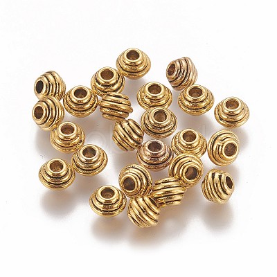 Tibetan Style Alloy Spacer Beads LS-GLF5166Y-NF-1
