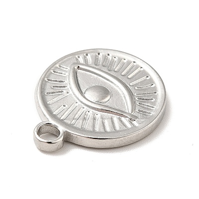 Non-Tarnish 304 Stainless Steel Pendants STAS-E176-15P-1