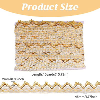 Polyester Curtain Decoration AJEW-WH0459-15-1