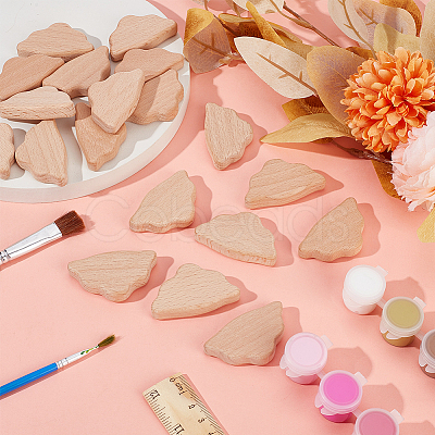 1 Set Unfinished Wooden Chips WOOD-OC0003-98C-1