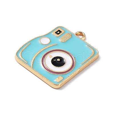 Alloy Enamel Pendants ENAM-K072-02KCG-02-1