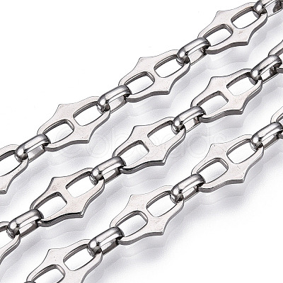 Tarnish Resistant 661 Stainless Steel Oval Link Chain CHS-T005-04P-1