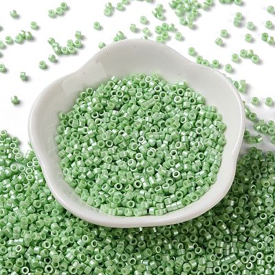 Baking Paint Glass Seed Beads SEED-S042-15A-08-1