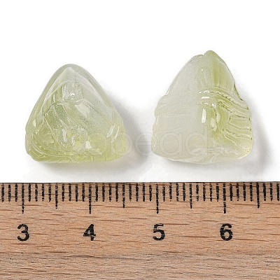 Baking Paint Glass Beads GLAA-S202-15G-1