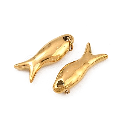304 Stainless Steel Pendants STAS-G364-11G-02-1