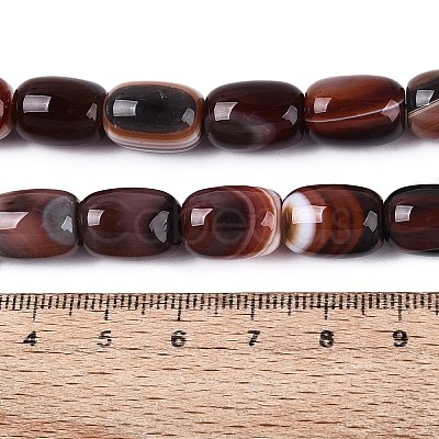 Natural Agate Beads Strands G-N356-02B-03-1