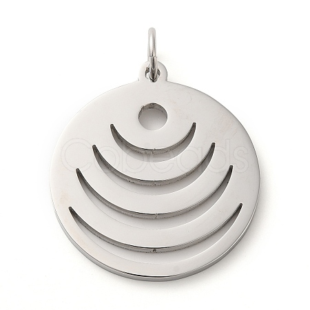 Non-Tarnish 304 Stainless Steel Pendants STAS-C086-05C-P-1